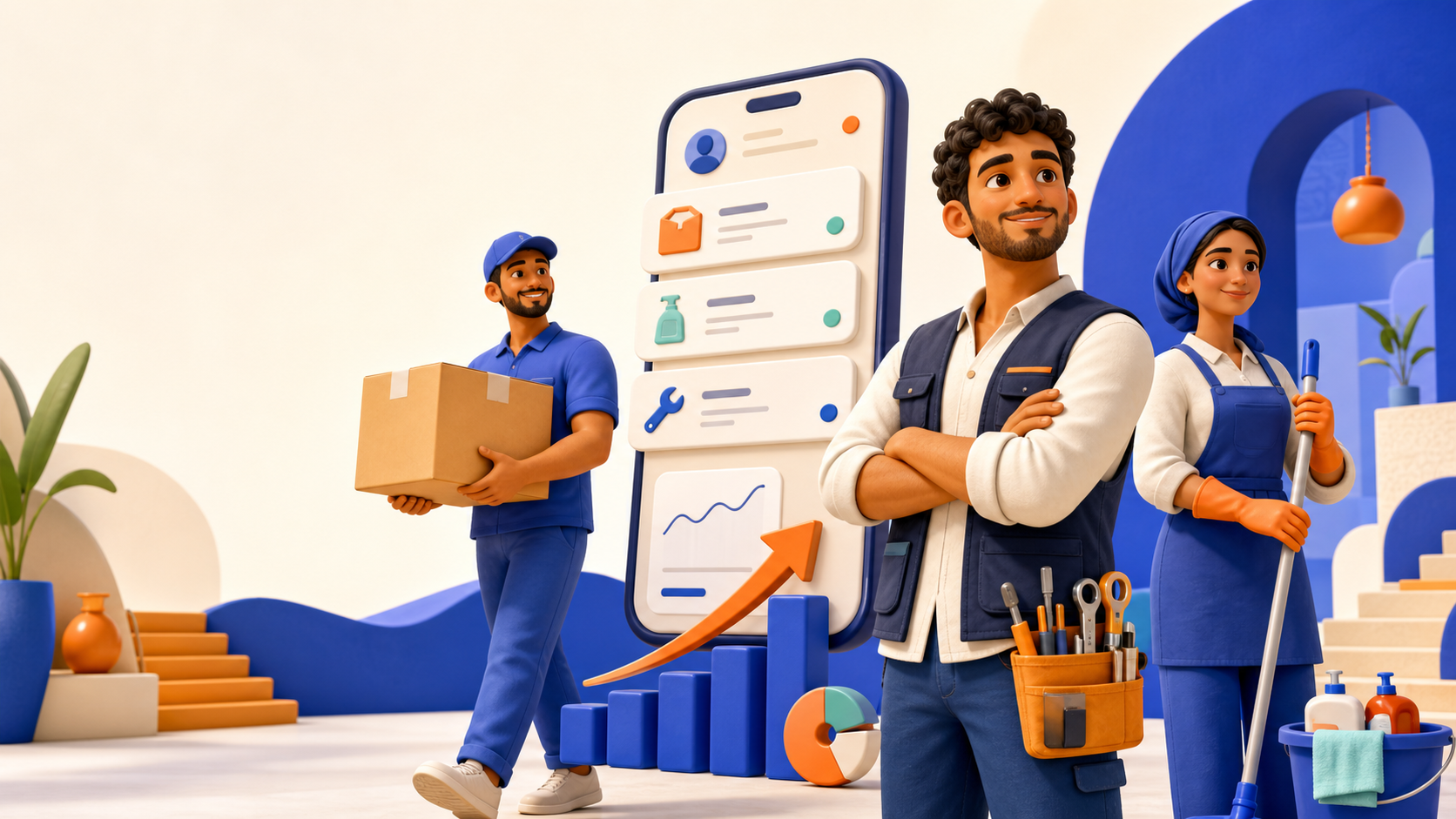 Home service professionals growing their business with R7ill